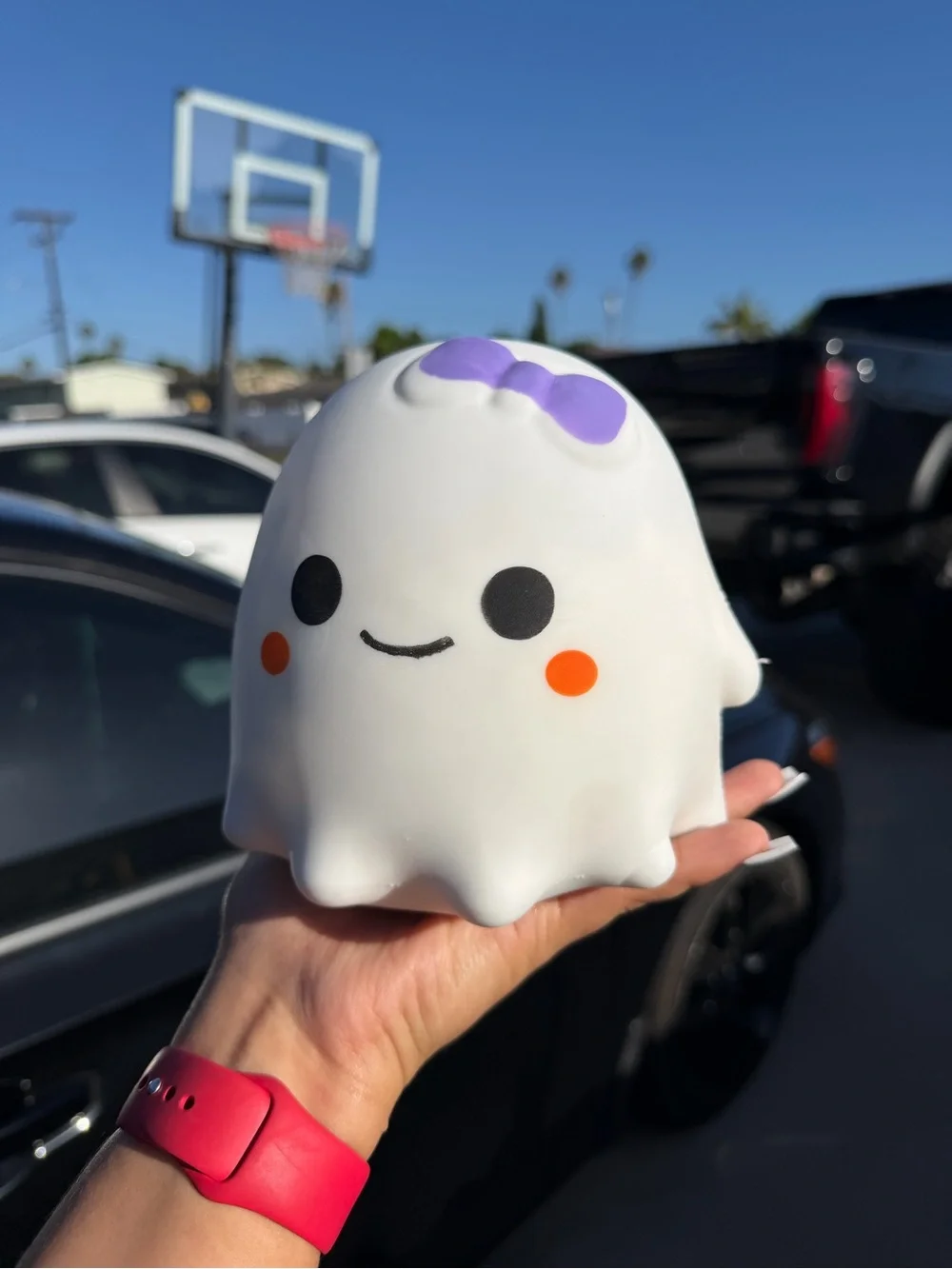 6 Piece - Large Ghost Squishy 3 Boy 3 Girl Halloween